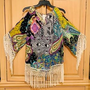Chico’s Fringe Top